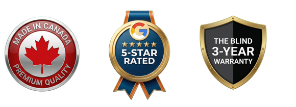 Made in Canada - 5 Star Rated - 3 Year Warranty