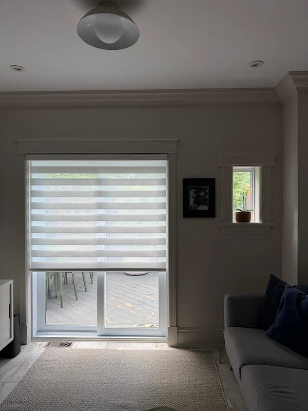 Custom blinds installation by The Blind Ottawa