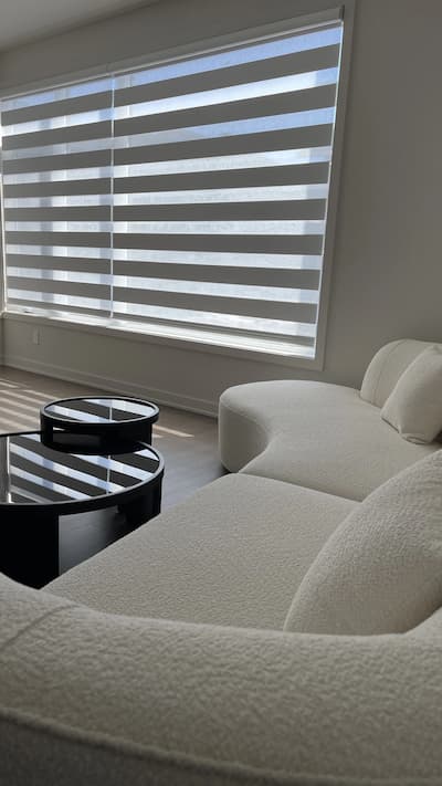 Custom blinds installation by The Blind Ottawa