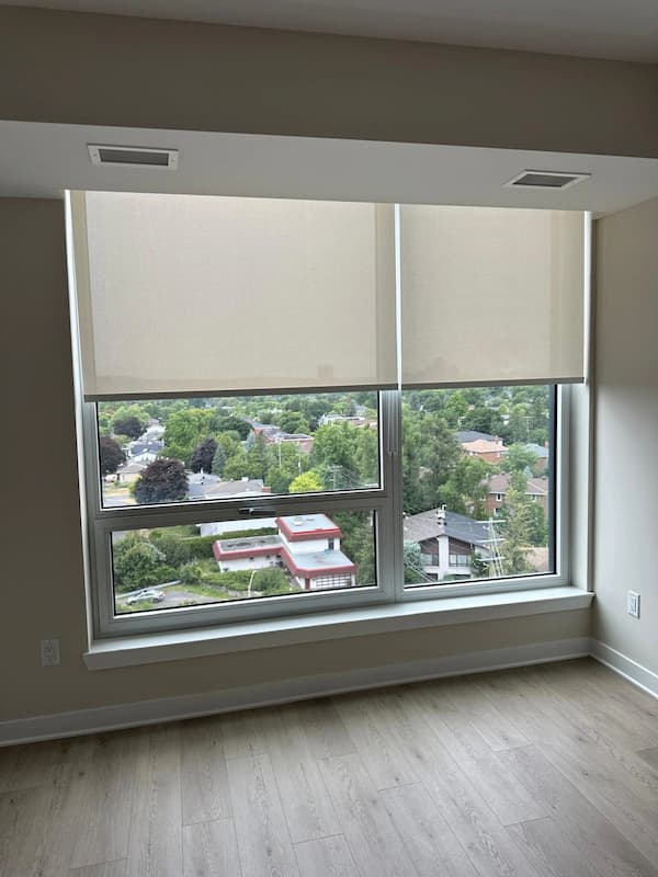 Custom blinds installation by The Blind Ottawa